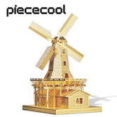 3D Metall-Puzzle - Holländische Windmühle